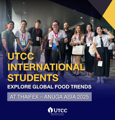 UTCC International Students Explore Global Food Trends at THAIFEX – ANUGA ASIA 2025