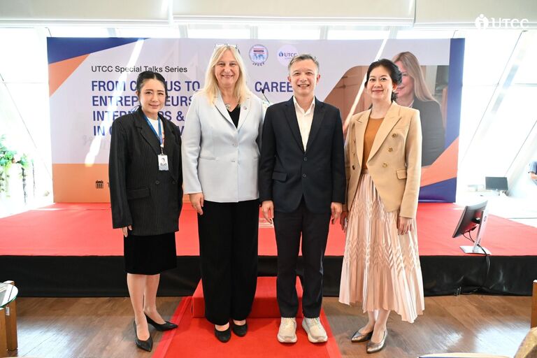 UTCC Hosts Special Seminar “From Campus to Global Careers,” Empowering Students for the International Stage